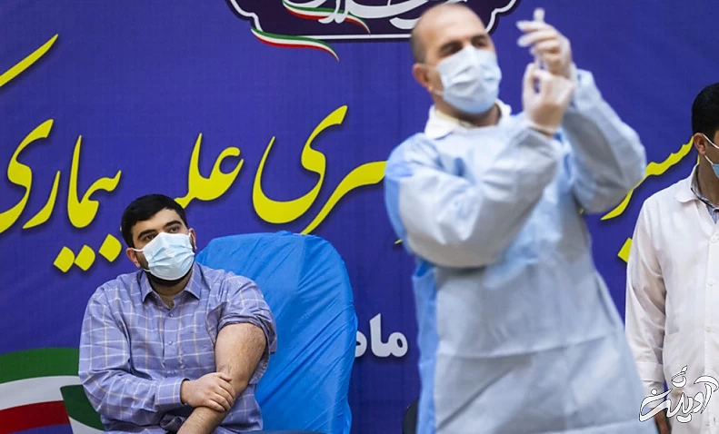 تصاویر آغاز واکسیناسیون کرونا در ایران